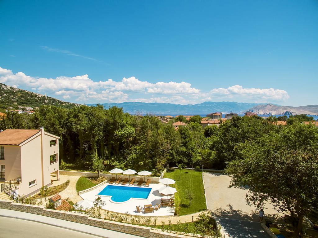 Residence Mediterraneo II Baška Exteriér fotografie