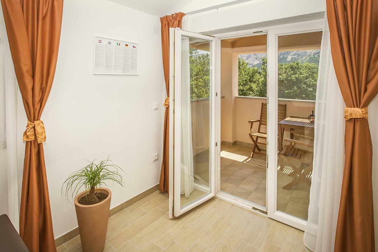 Residence Mediterraneo II Baška Exteriér fotografie